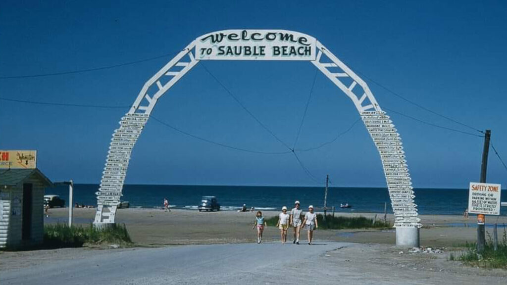 Sauble Beach circa 1960's