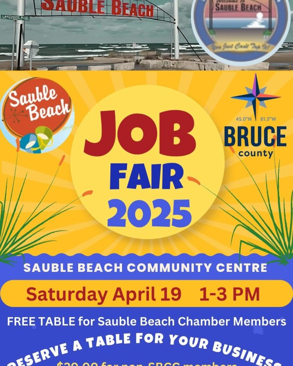 JOB SEEKERS: Save the date!
BUSINESS OWNERS: Reserve a table!